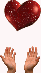 Gif animé coeur ballon